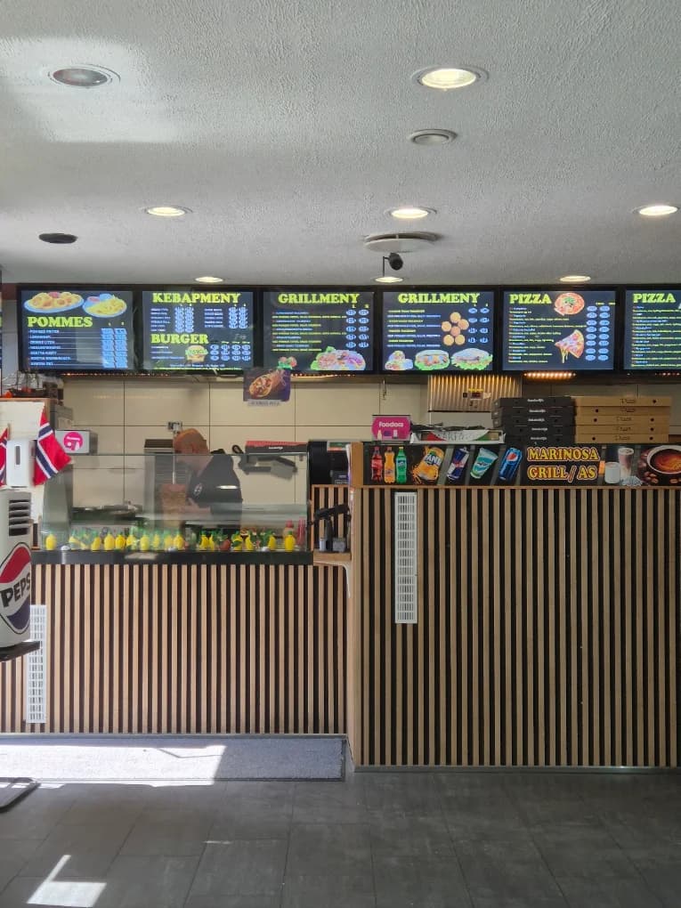 Mat fra Marinosa Grill